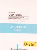 Okuma-Okuma OSP-P200L, Collision Avoidance System Instructions Manual 2006-OSP200L-01